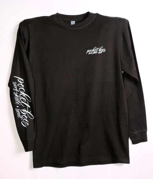 Pocket Bois Crest Long Sleeve Tee