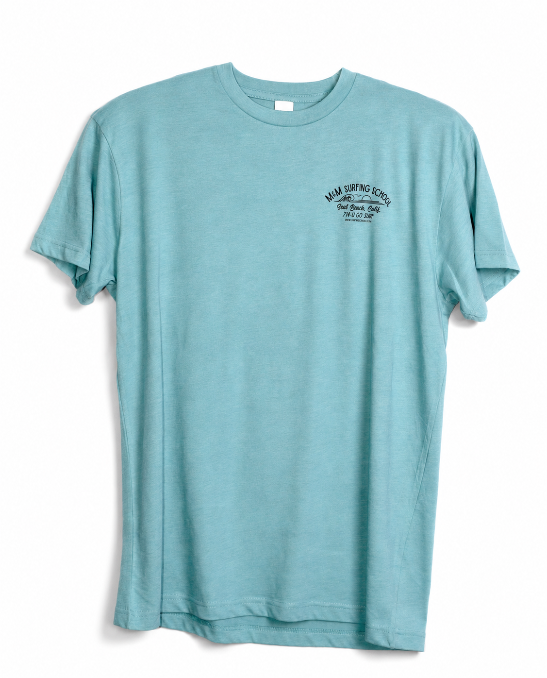 M & M Surf School, Seal Beach t-shirt